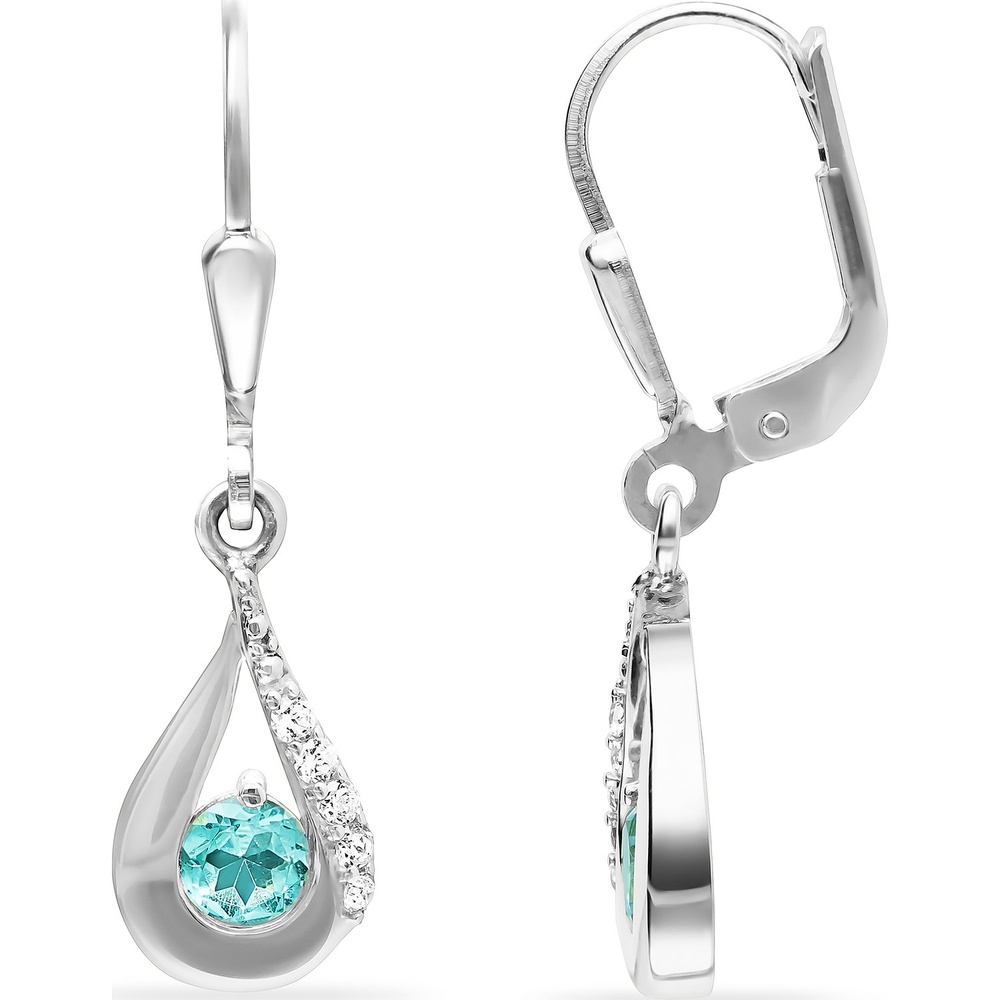 FAVS Boucles d'oreilles 925 Argent Boucles d'oreilles