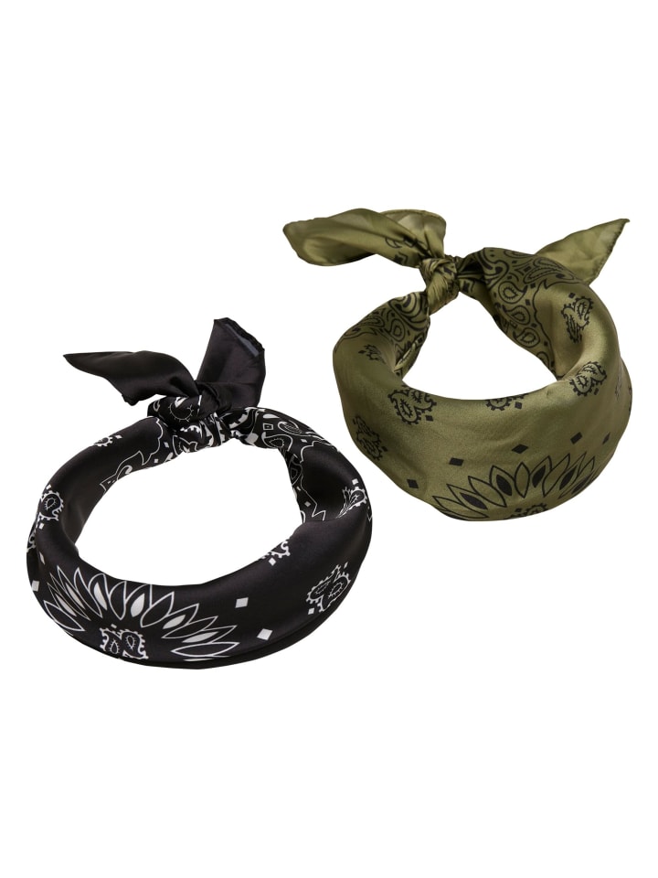 Urban Classics Urban Classics Bandana in blk/olive günstig kaufen onesize