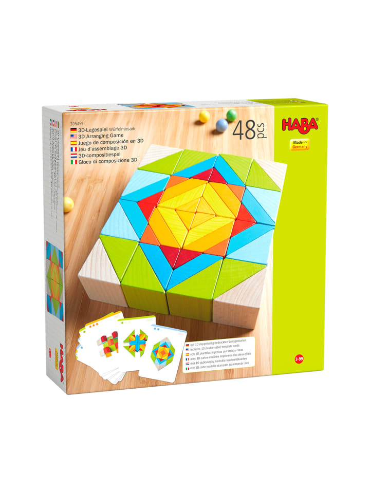 Haba Spielbausteine Kreativbausteine in Würfelmosaik günstig kaufen onesize
