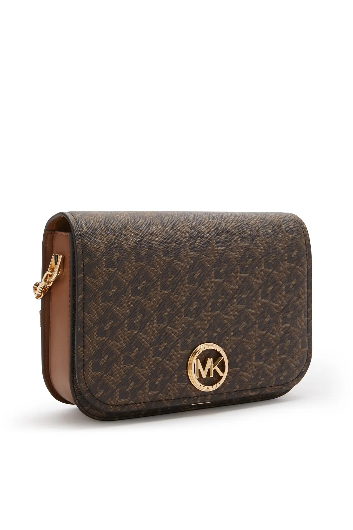 1'ASLAN  Michael Kors Delancey Damen Umhängetasche Braun 30s4gd8m2i-227