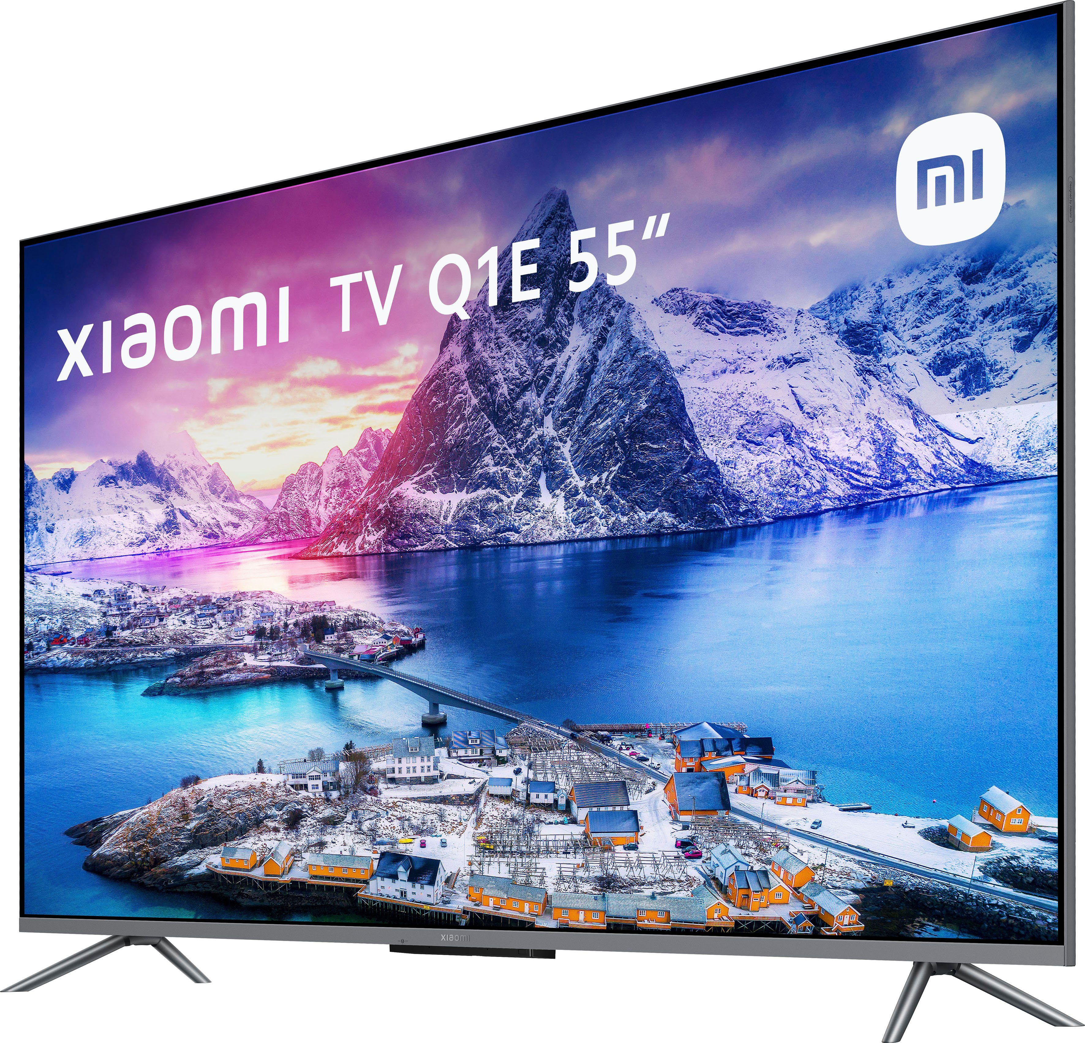 Xiaomi L55M6-6ESG QLED-Fernseher (138,8 cm/55 Zoll, 4K Ultra HD, Smart-TV)