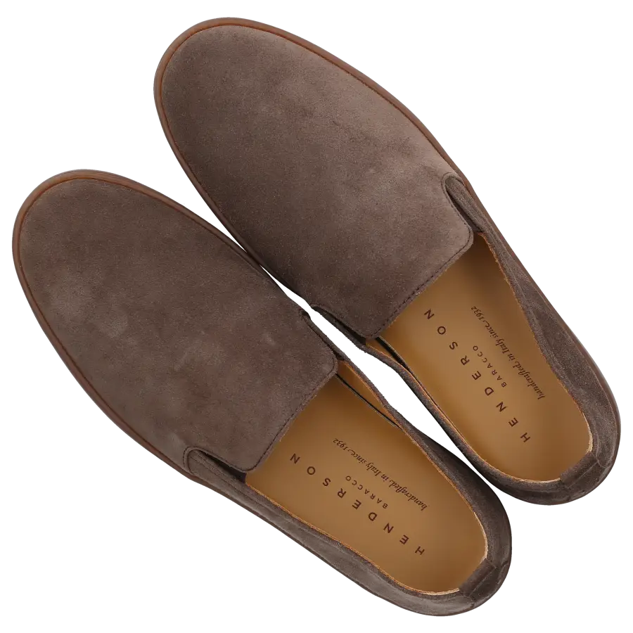 Henderson - Loafer RODI Veloursleder - braun
