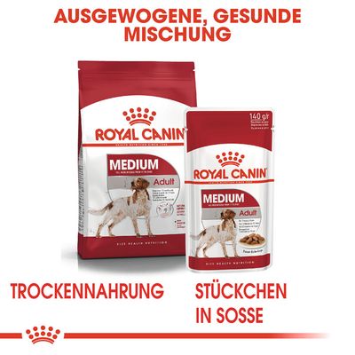 Royal Canin Medium Adult in Soße