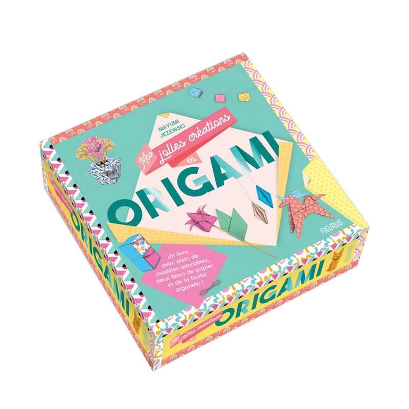 Livre Mes jolies créations en origami - Fleurus