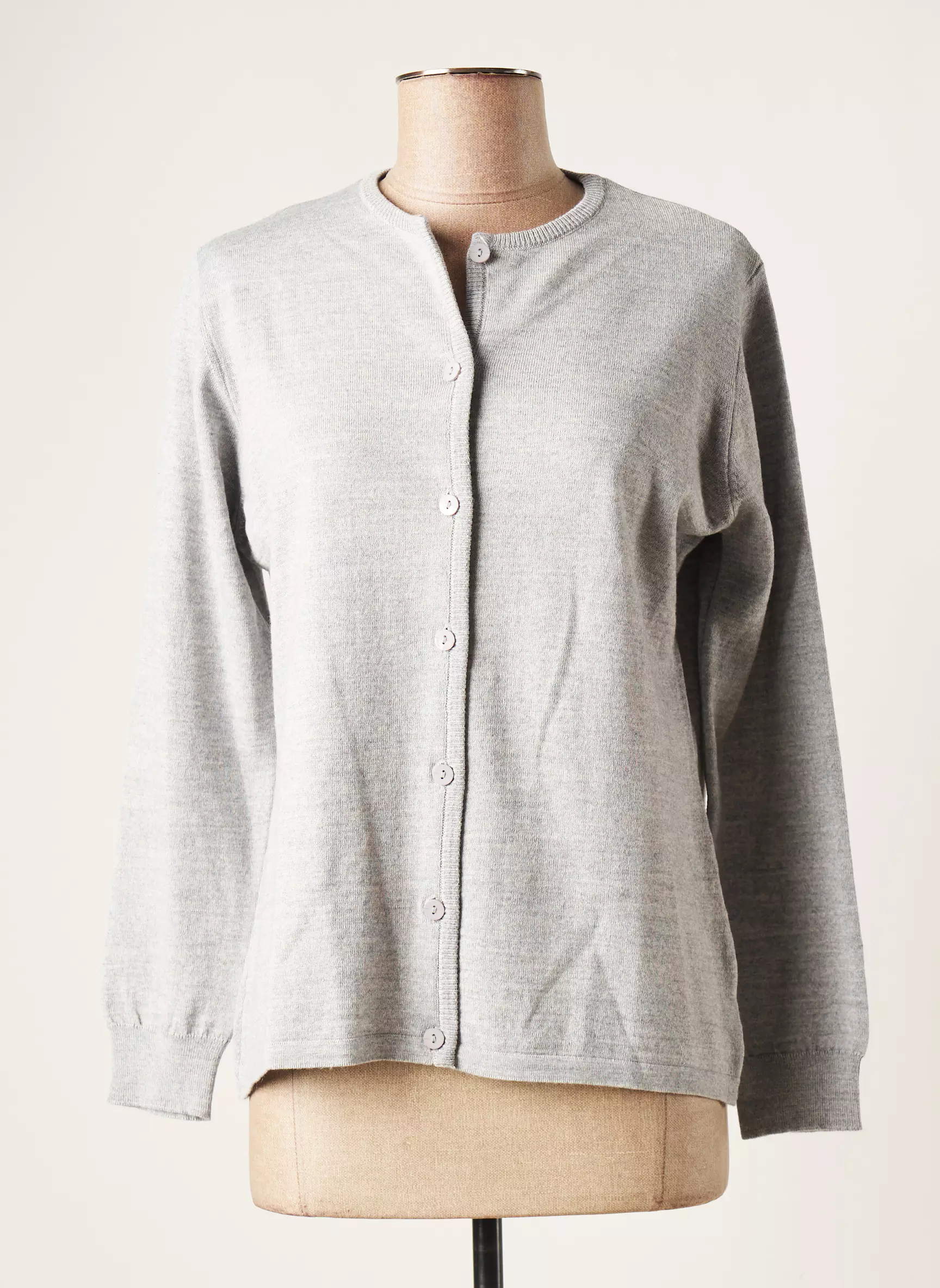 I Odena Cardigans Femme couleur gris