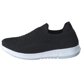 Barbarella Slip On Sneaker in schwarz