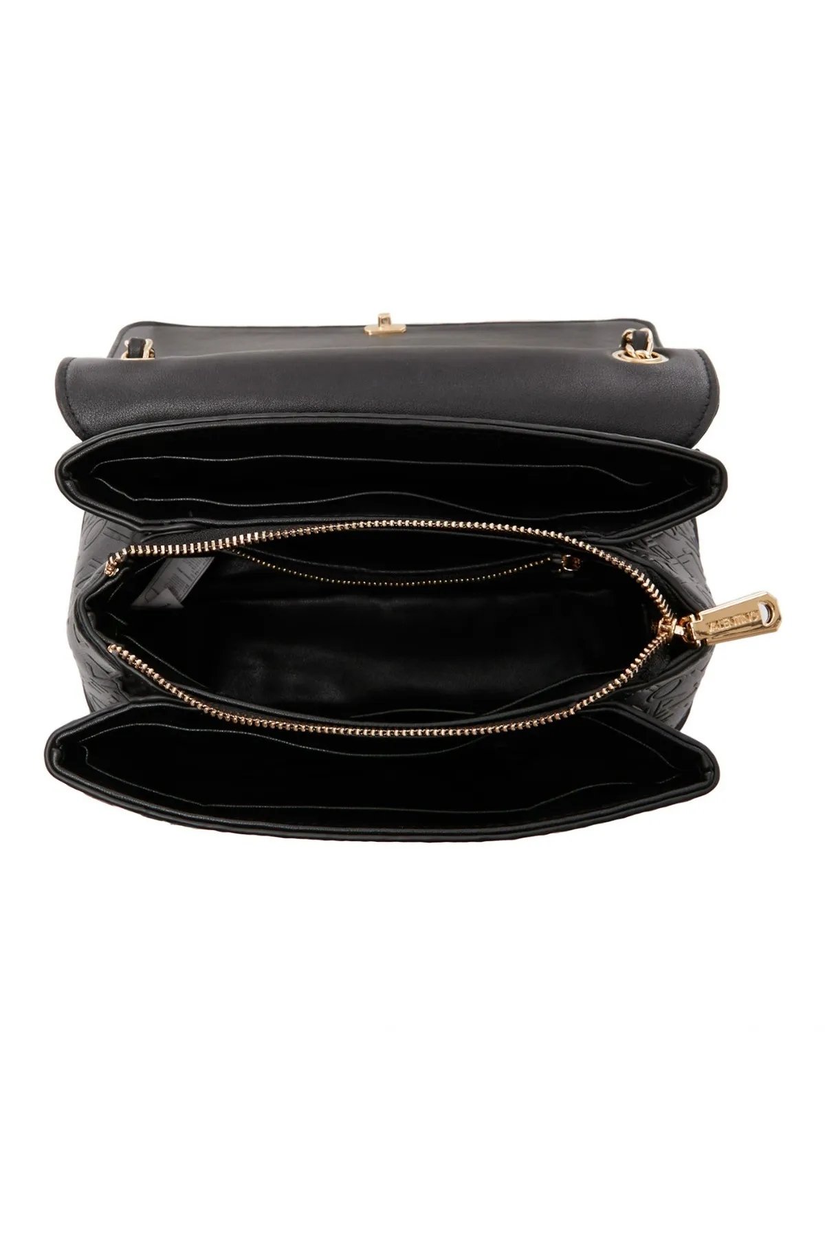 1'ASLAN  Valentino Bags Relax Damen Schultertasche Schwarz Vbs6v004nero