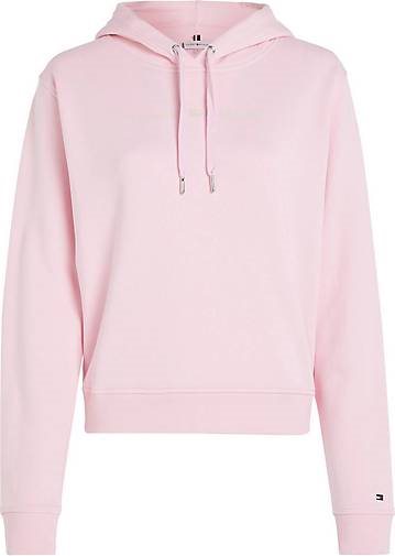 TOMMY HILFIGER Damen Hoodie REG FROSTED CORP LOGO HOODIE