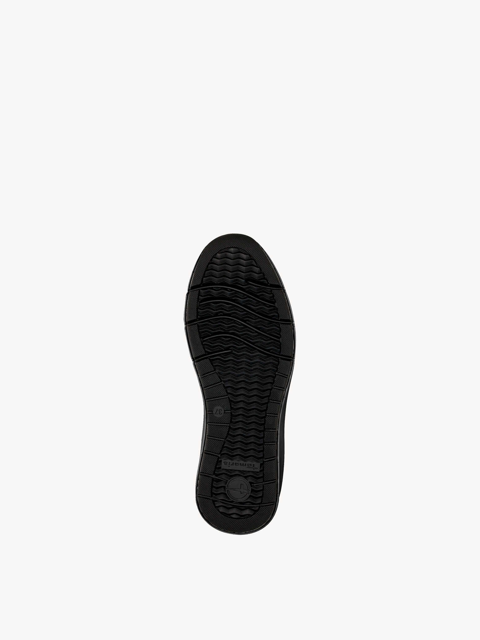 Basket en cuir - noir