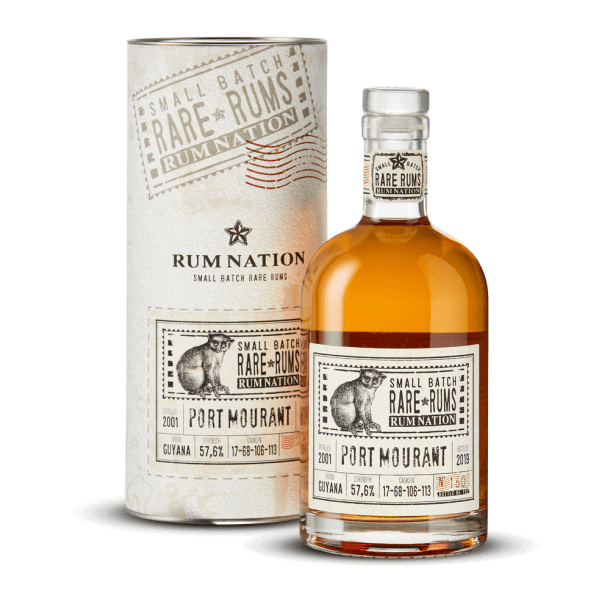 Rum Nation Port Mourant 18 ans 2001 57,6%