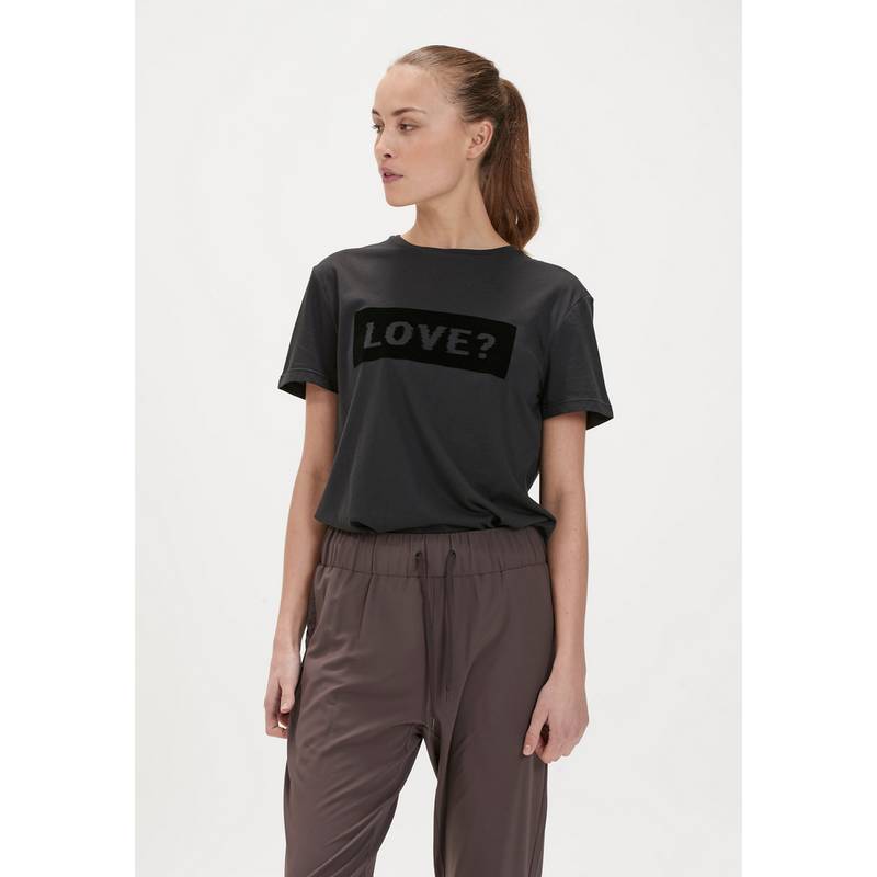 Athlecia KATTY W Slub Tee Printshirt Damen