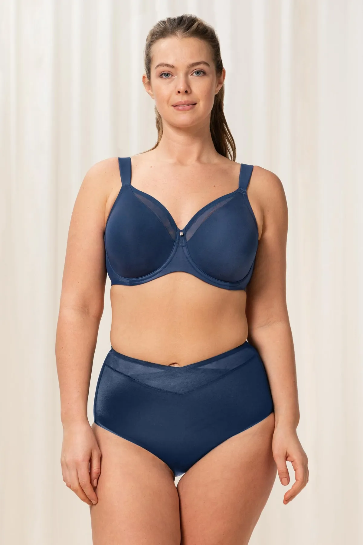 Triumph  Unterwäsche-Set - Blau - Unifarben