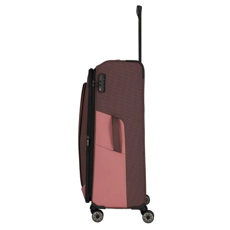 Travelite VIIA Trolley 4 Rollen L - Frühlingsrose