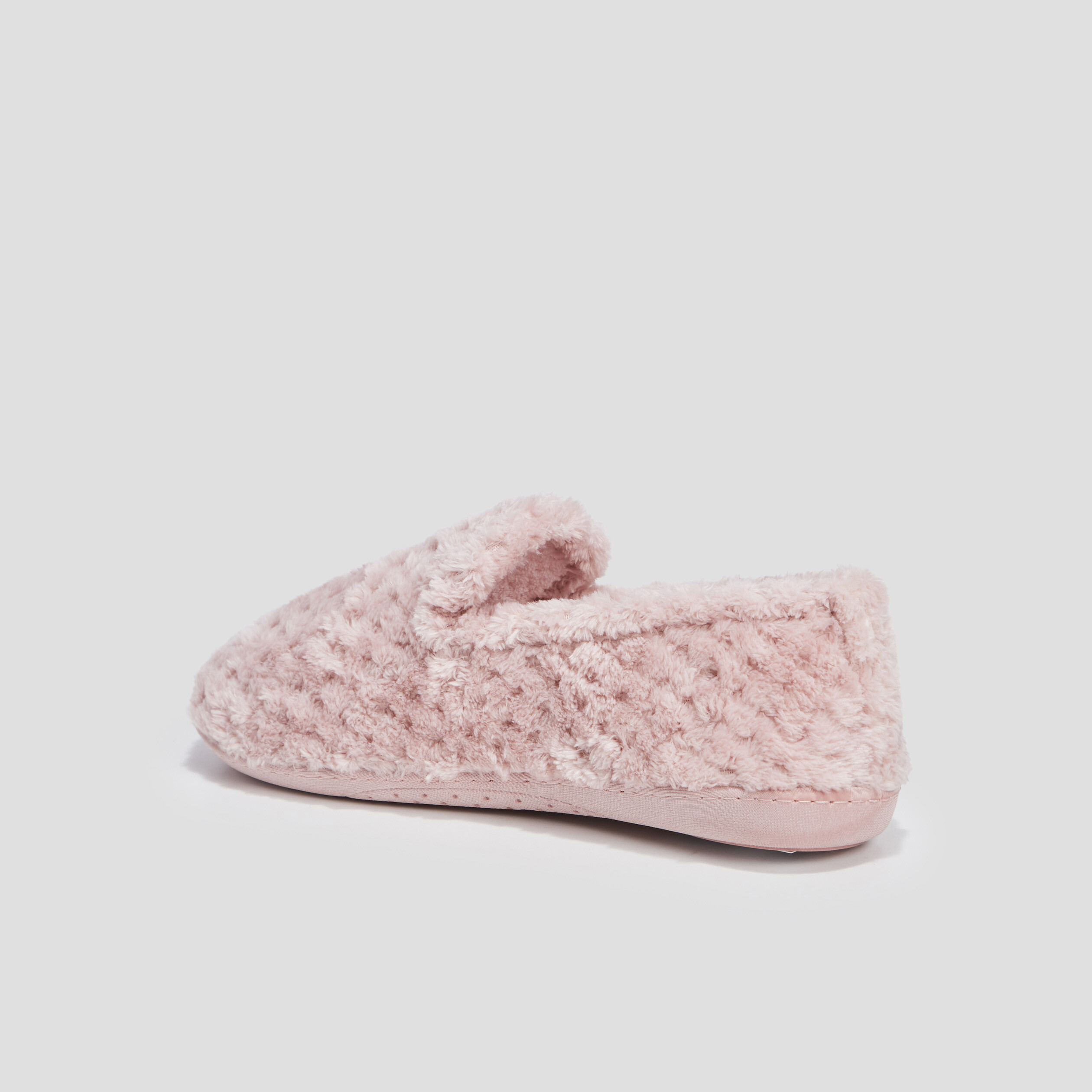 Chaussons Isotoner rose femme | La Halle
