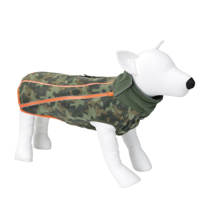 Dogs Creek Hundemäntel Dogs Creek Fleecejacke Makalu Camouflage 65 cm