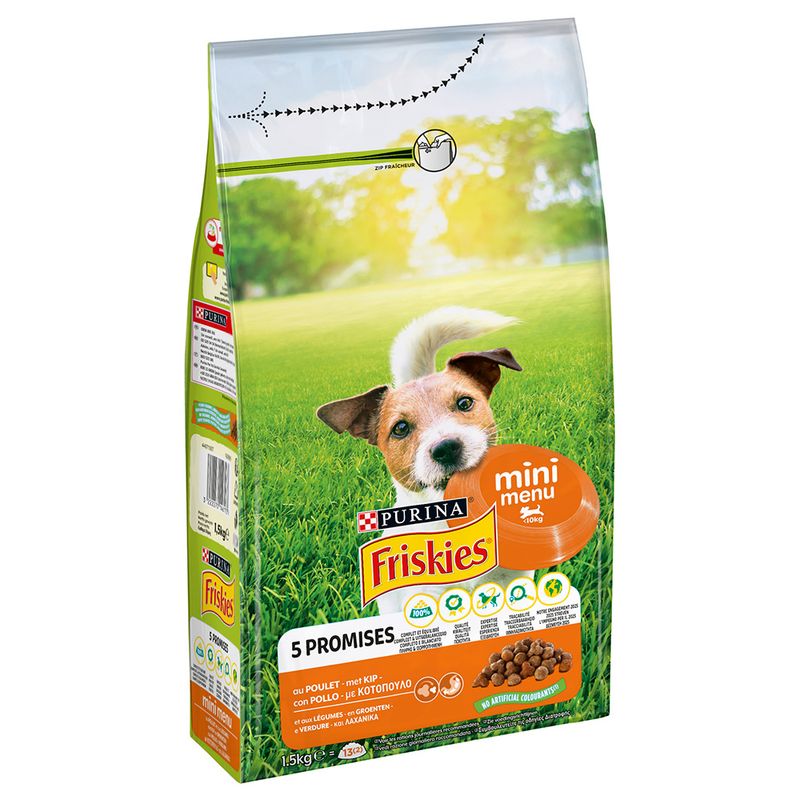 PURINA Friskies Mini mit Huhn & Gemüse