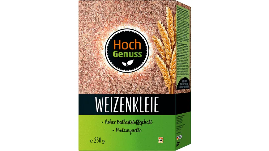 Hochgenuss Weizenkleie 250 g
