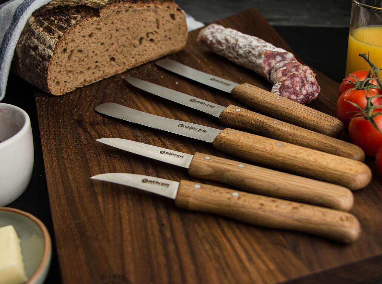 Classic Gemüsemesser Buche