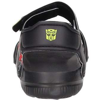 Transformers Badesandale in schwarz