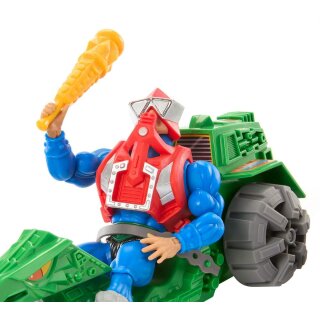 Masters of the Universe Origins Actionfigur mit Fahrzeug: Mekaneck & Ground Ripper