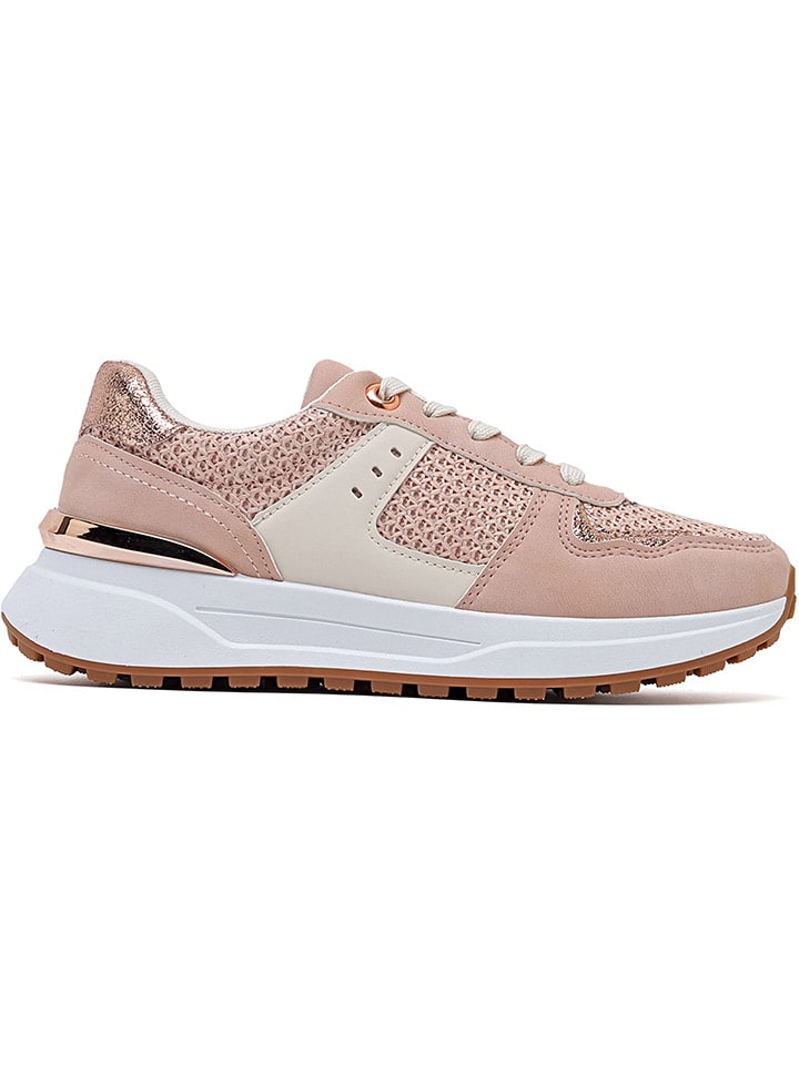 Sixth Sens Sneakers in Rosa/ Beige/ Weiß günstig kaufen