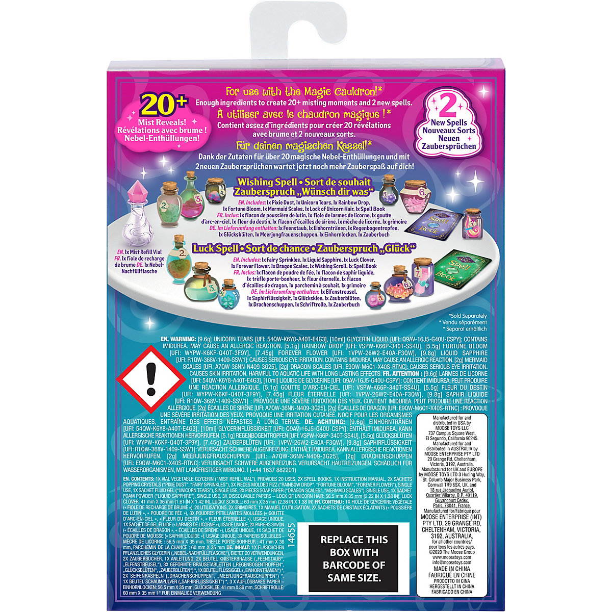 Magic Mixies Nachfüllpackung für Magic Mixies Zauberkessel