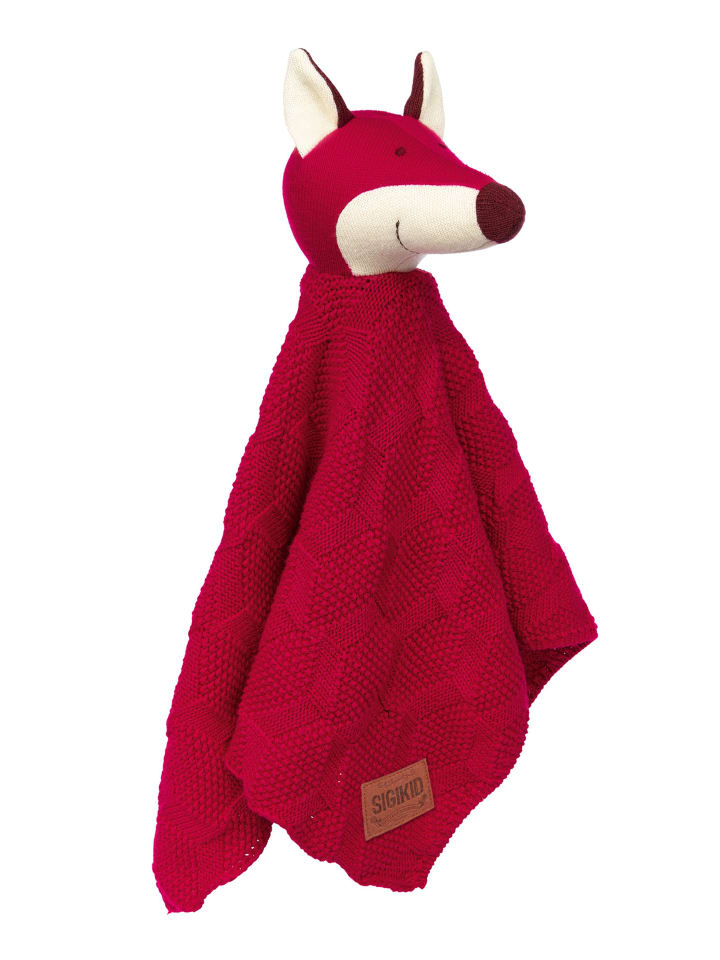Sigikid Strick-Schnuffeltuch Knitted Love in rot günstig kaufen onesize