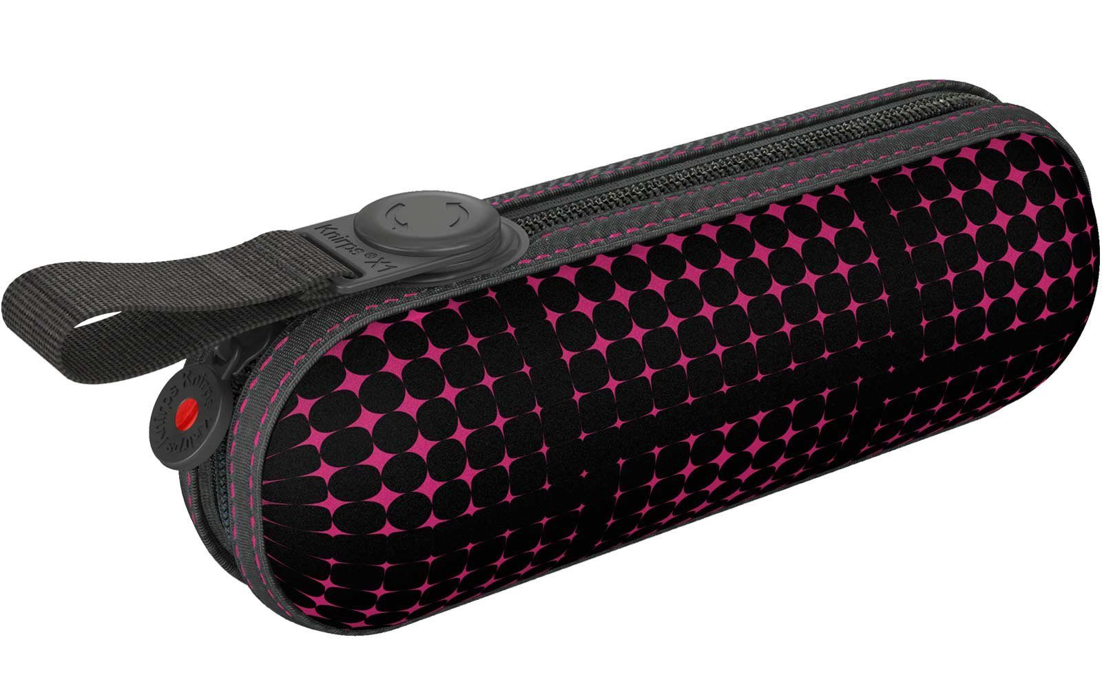 Knirps® Langregenschirm Super Mini X1 im Hard-Case - stars, der kleine, leichte, kompakte Begleiter