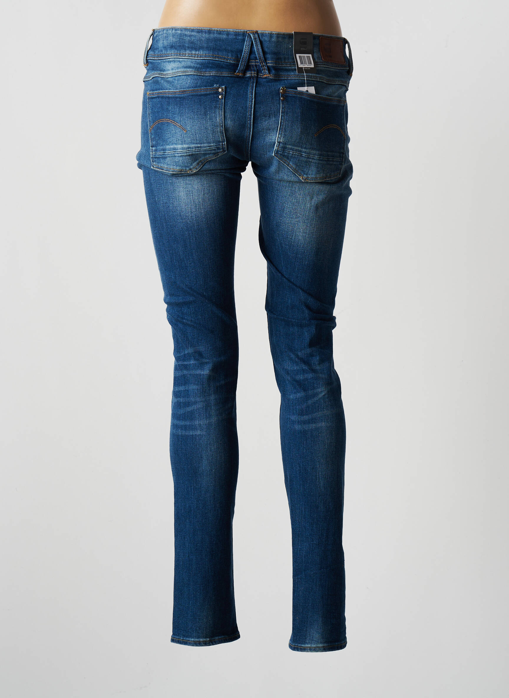 G Star Jeans Skinny Femme couleur bleu