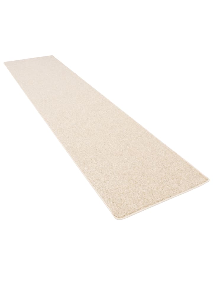 Snapstyle Hochflor Velours Teppich Läufer Mona in Creme günstig kaufen