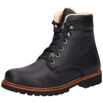 Panama Jack P03 Aviator C2 Schnür Boots in schwarz