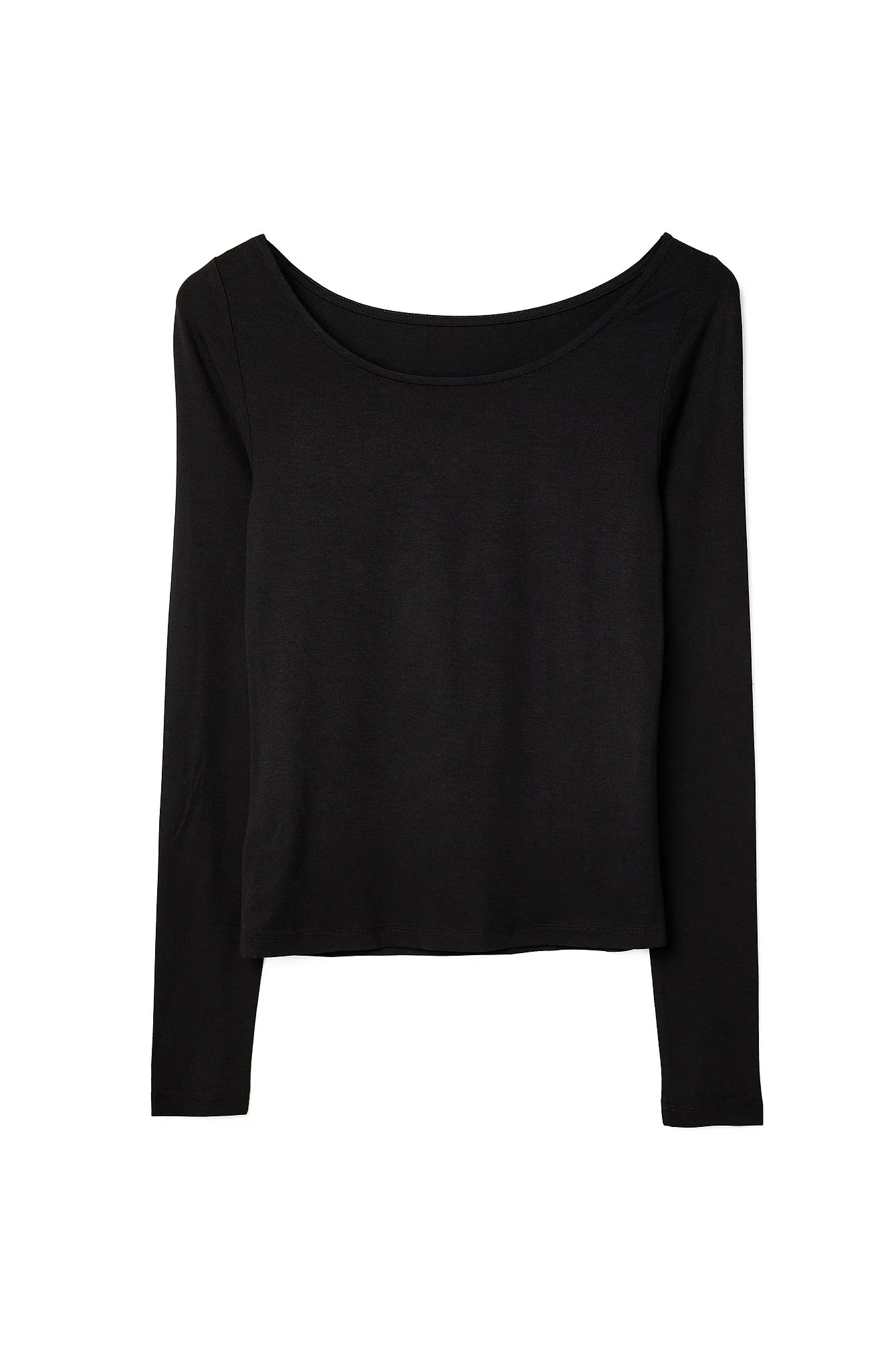 Langärmeliges Jersey-Top