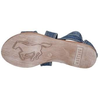 Mustang Sandale in blau
