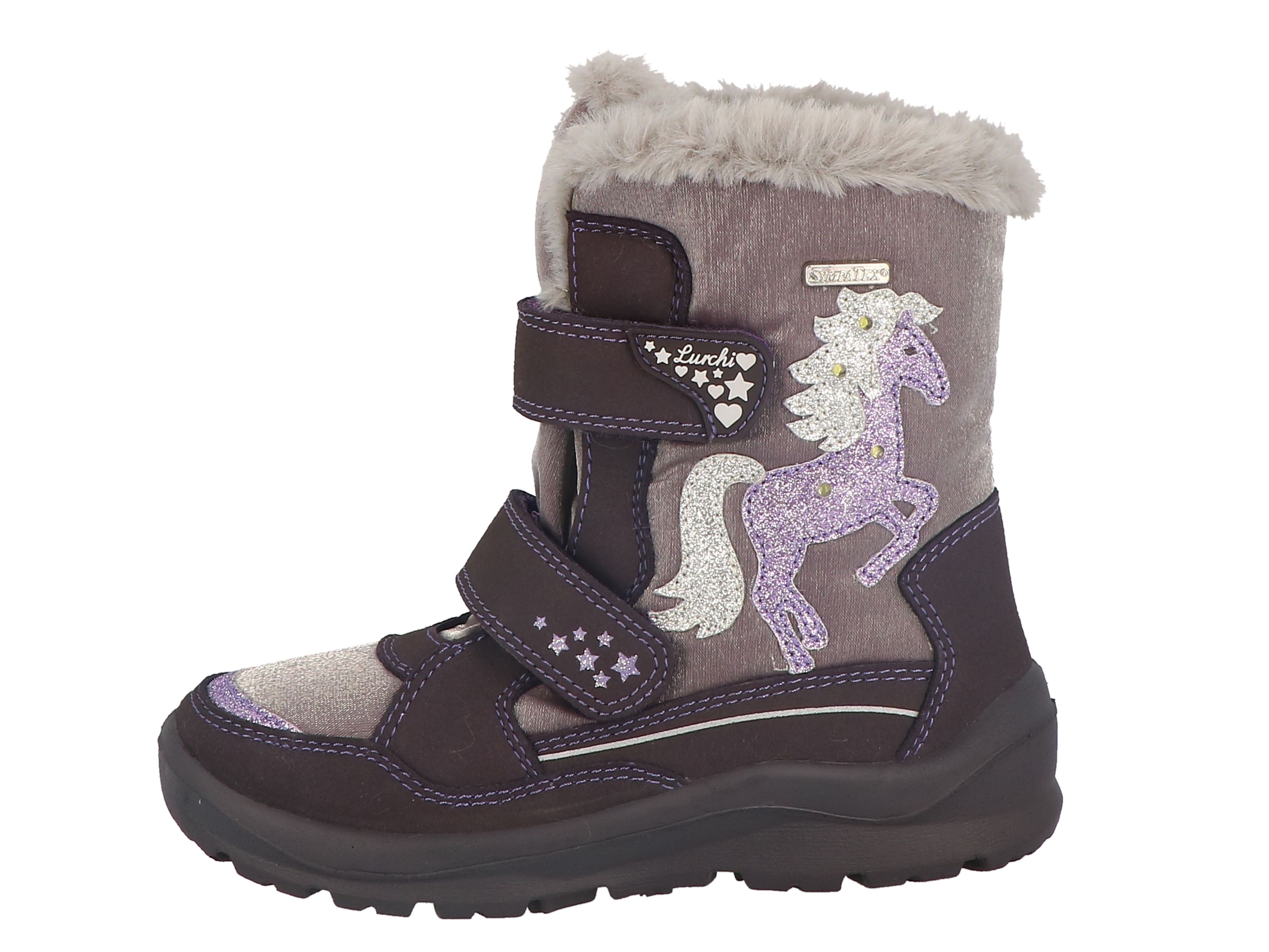 Lurchi Schneestiefel Kanani-SYMPATEX - aubergine
