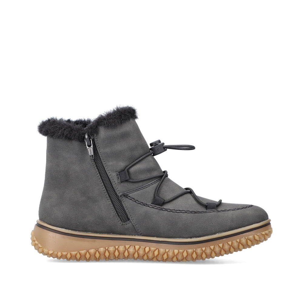 Rieker Damen Kurzstiefel anthrazit