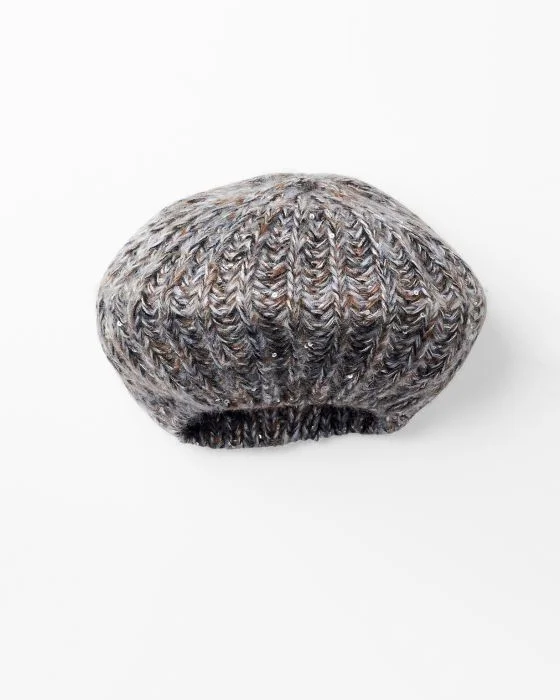 Bonnet maille irisée