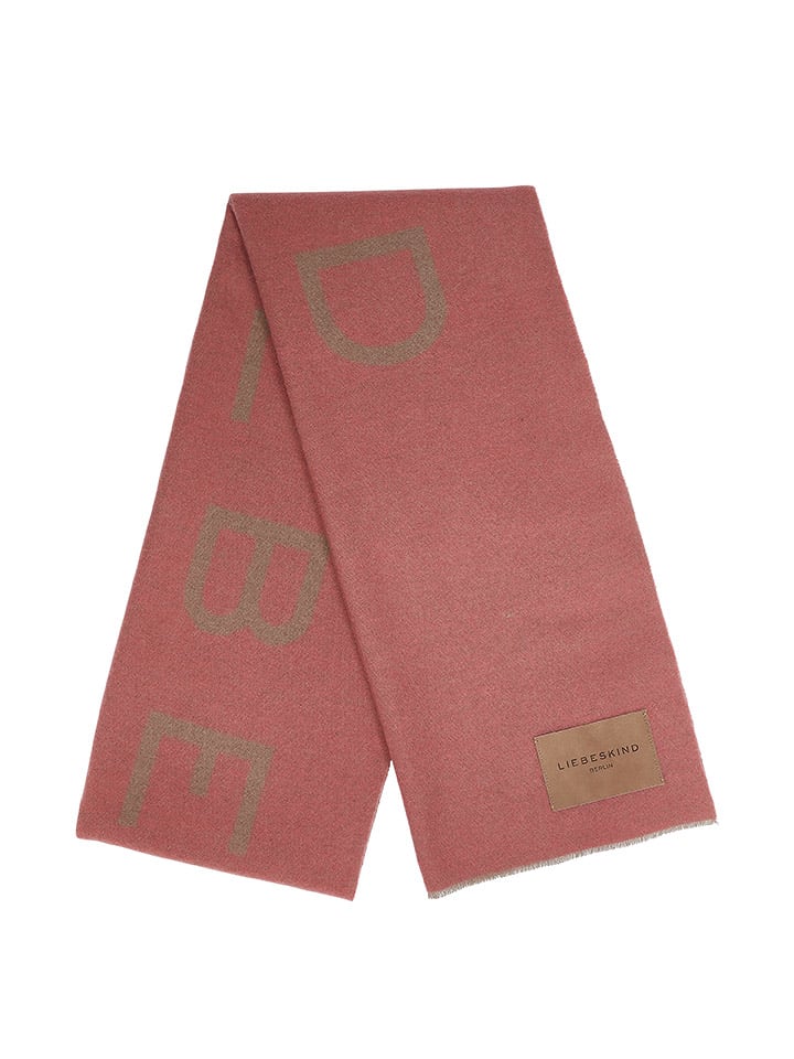 LIEBESKIND BERLIN Wollschal in Altrosa/ Hellbraun - (L)240 x (B)50 cm günstig kaufen onesize
