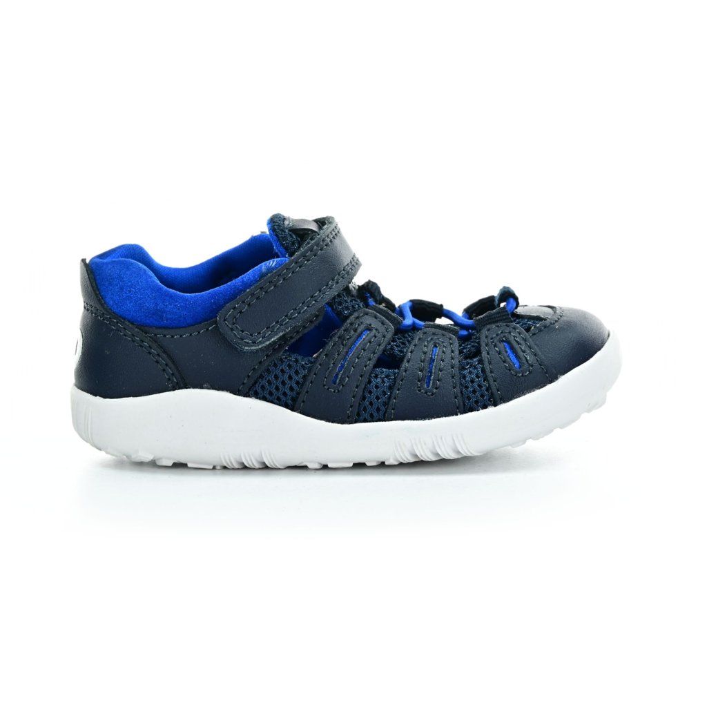 Bobux Summit Navy   Snorkel Blue Barfußsandalen