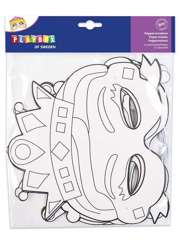 Playbox Pappmasken 