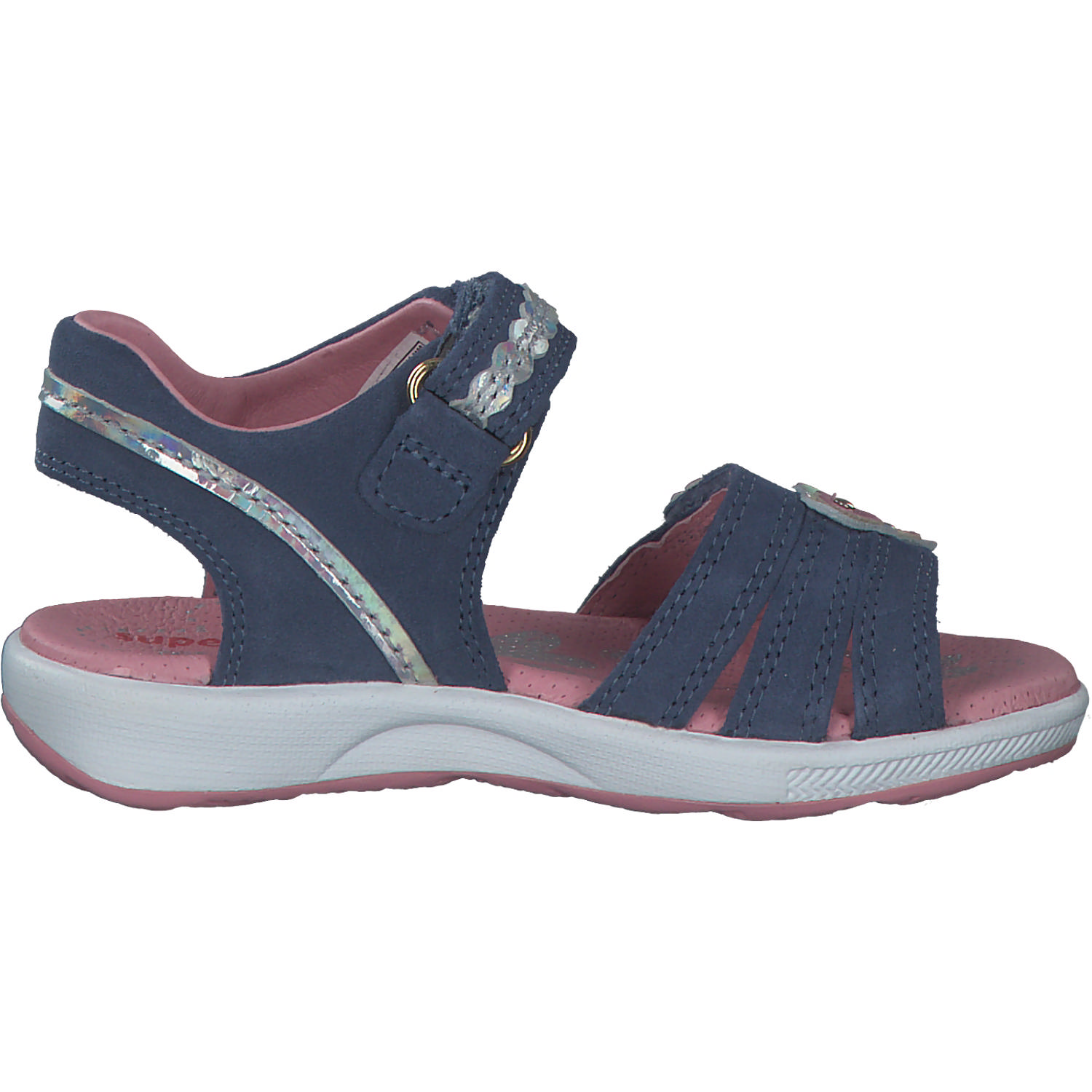 Superfit EMILY 06133, Sandalen (Kinder), Kinder, Blau
