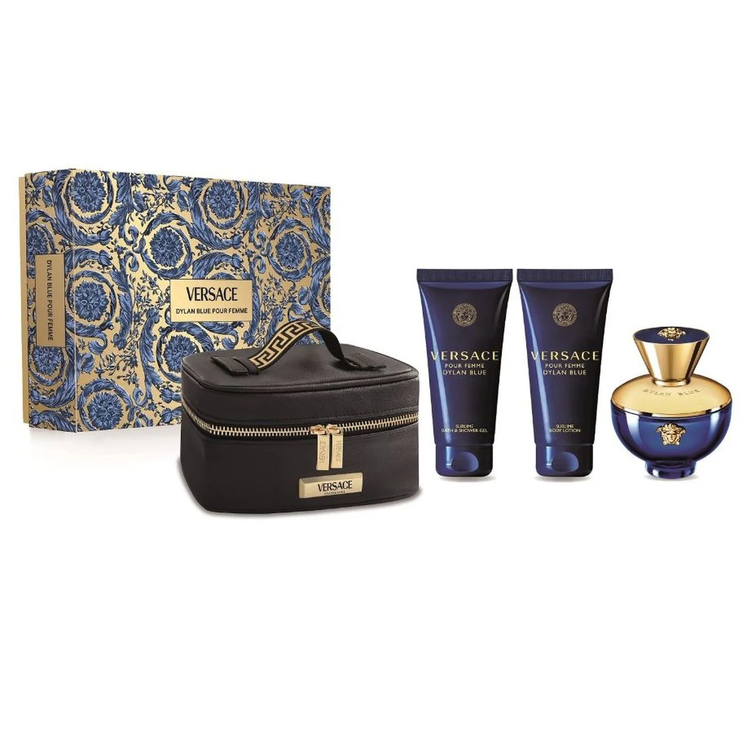 Versace Pour Femme Dylan Blue Pour Femme Eau de Parfum Box - Caja de perfumes para mujer, Eau de Parfum