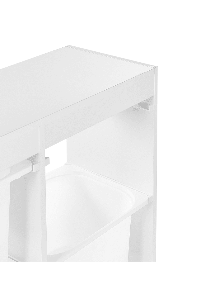 Beliani Kommode TOBIN in Weiß - (W) 82 x (H) 89 x (L) 30 cm günstig kaufen onesize