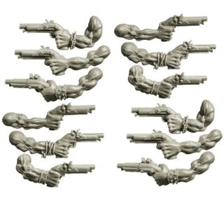 Orcs Freebooters Hands with Guns