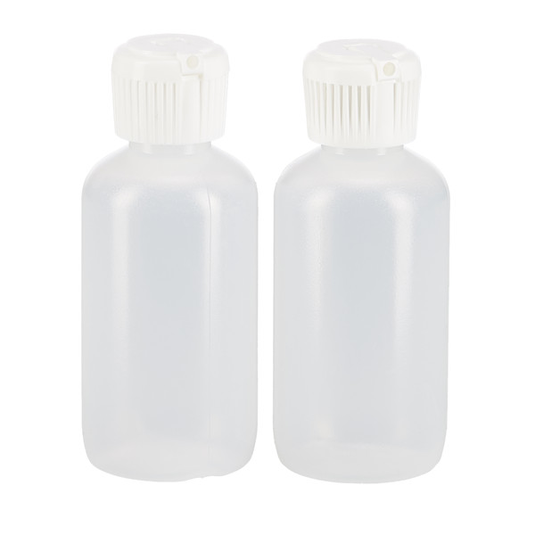 FLÄSCHCHEN MIT KLAPPAUSGIESSER 50 ML (2 STÜCK)