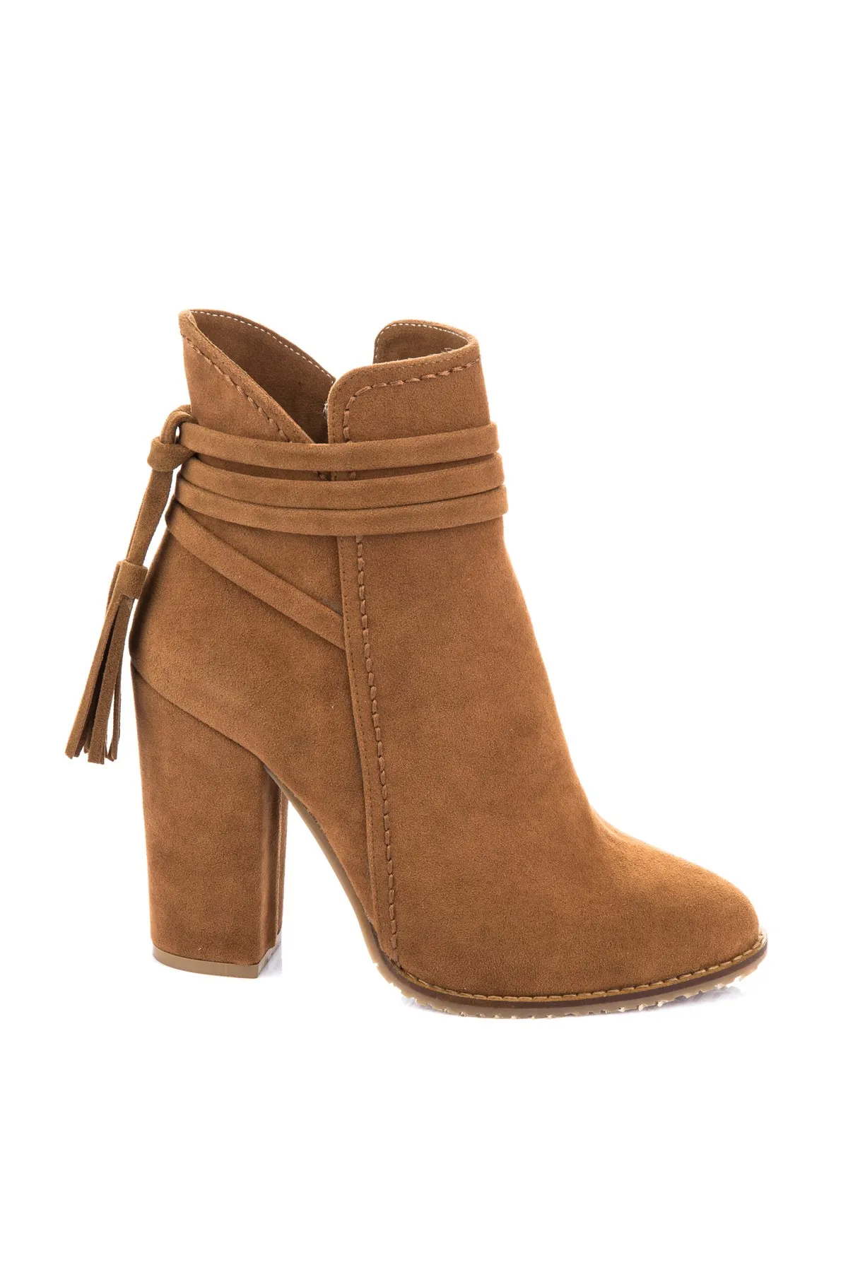 Fox Shoes  Hellbraune Damenstiefel A922803902