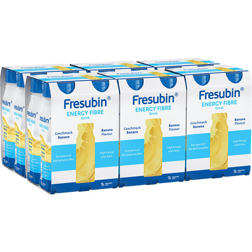 FRESUBIN ENERGY Fibre DRINK Banane Trinkflasche  6X4X200 ml  Lösung