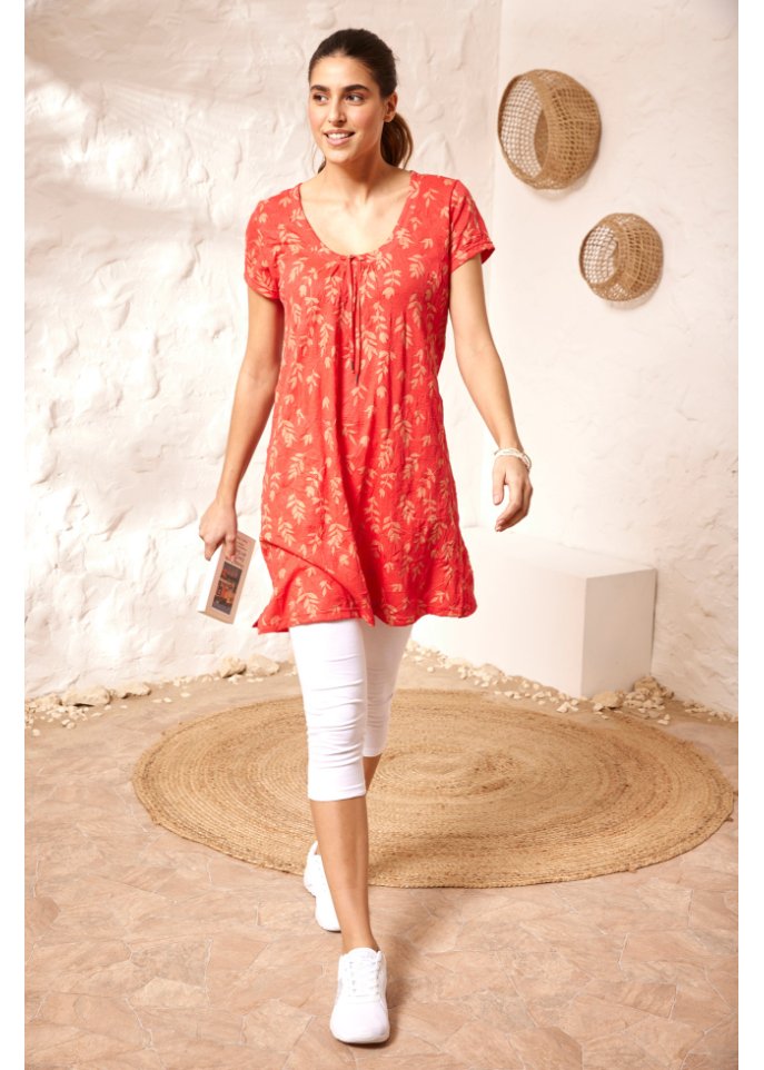 Kleid und Capri-Leggings (2-tlg.Set)