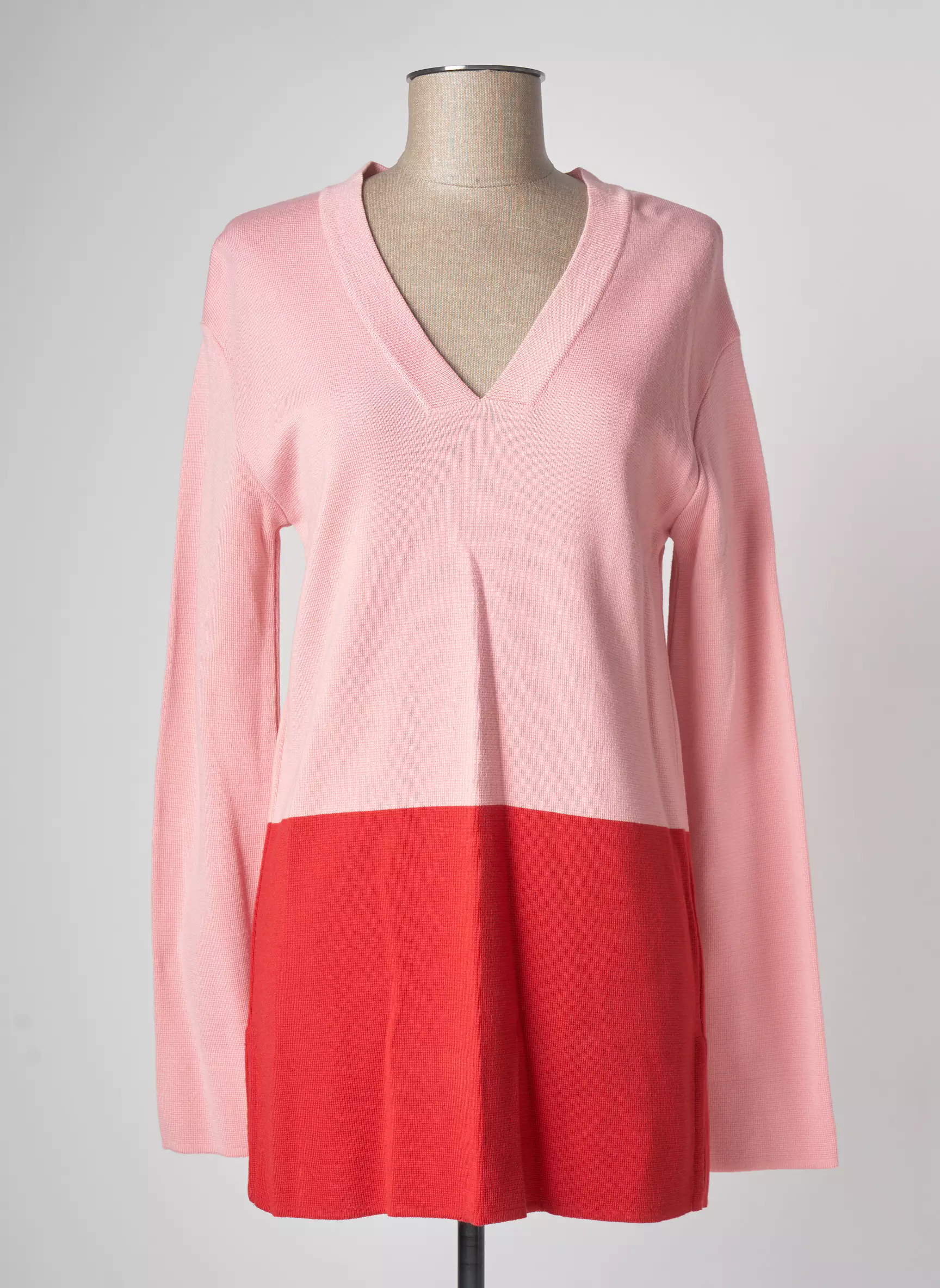 Devernois Pull Tuniques Femme couleur rose