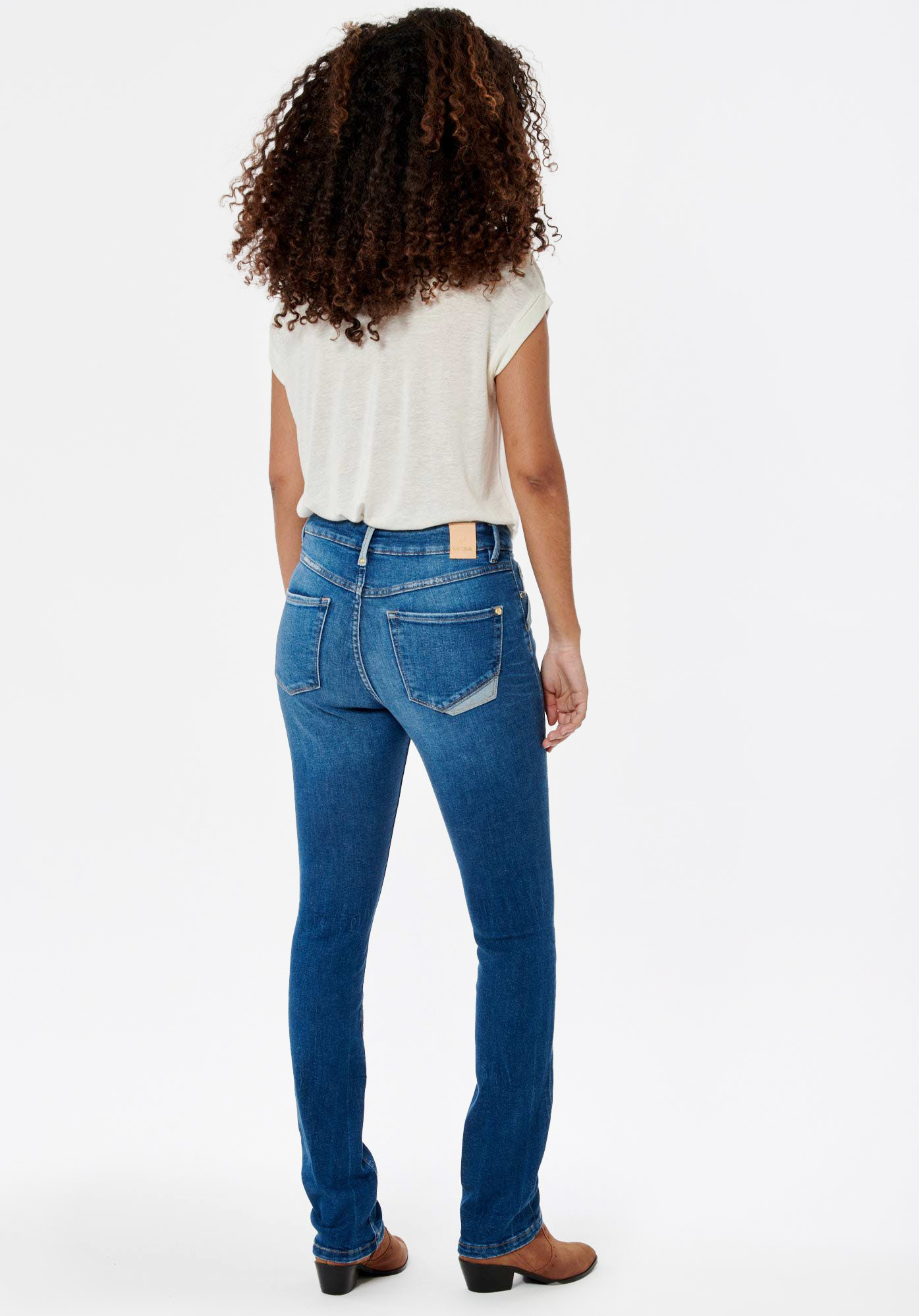 SIBEL  Jean demi-slim Femme