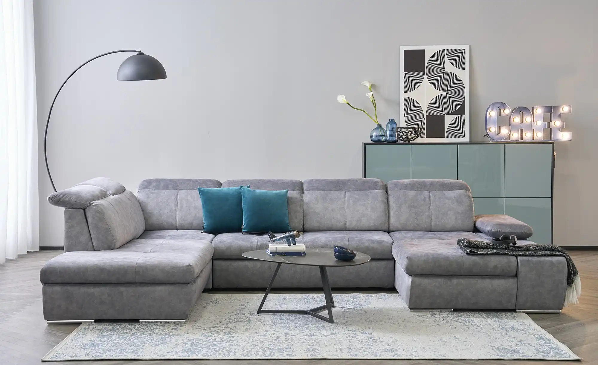 Twist Wohnlandschaft aus Flachgewebe Avilla